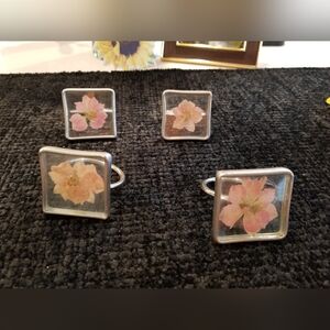 4 Napkin Rings